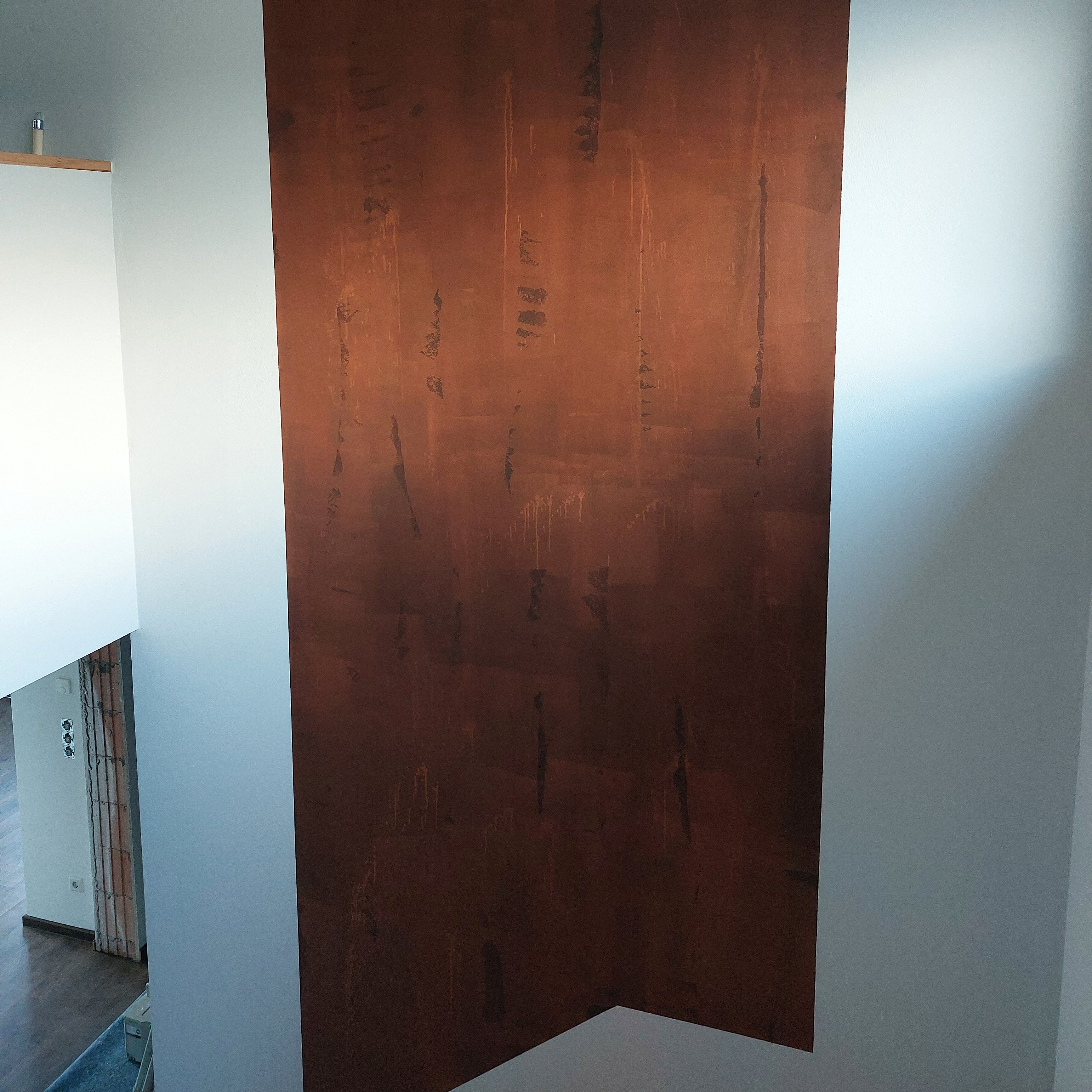 Wandgestaltung mit Holz